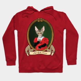 Renaissance Cat - Lady Agatha Tremaine Hoodie